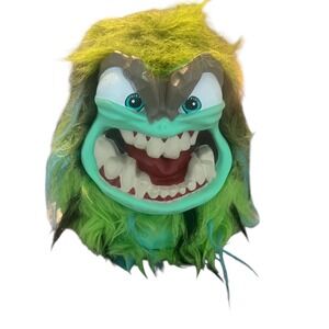 Skyrocket Grumbles Interactive Plush Monster Green Teal Furry Toy 2018 10.8oz